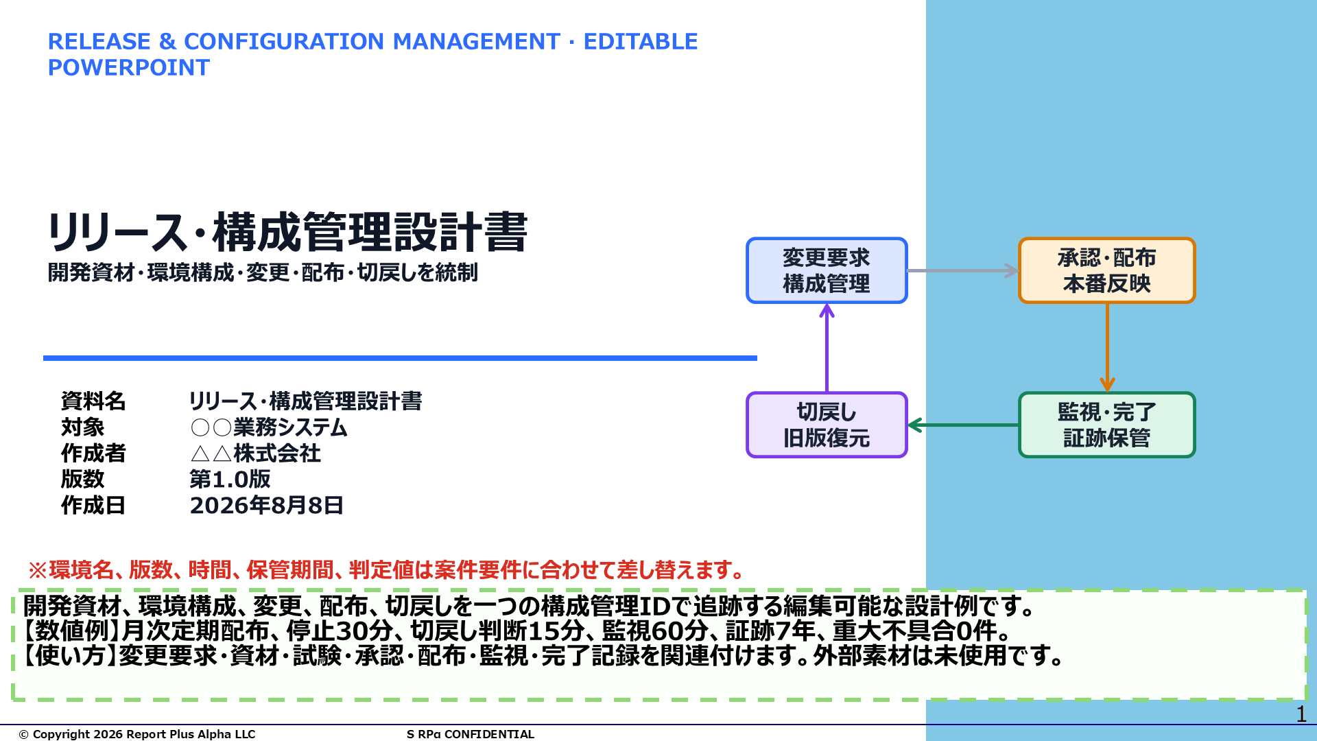 23 リリース・構成管理設計書
