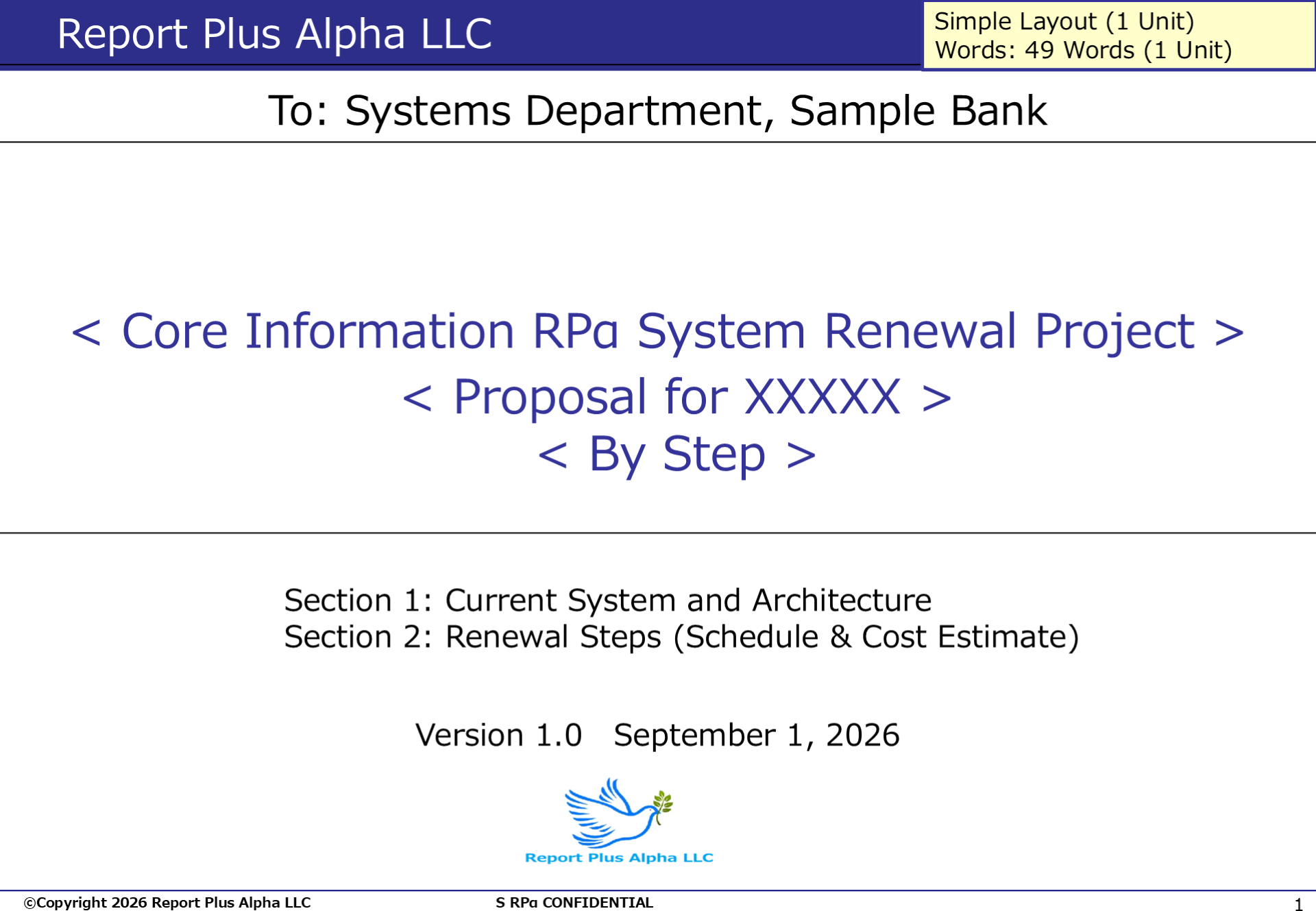 01 01 System Migration Proposal (PPTX)